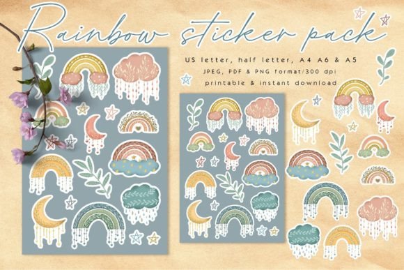 Download Rainbow Sticker Pack - Pack Collection