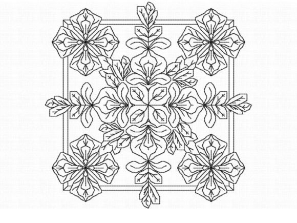 Download Blackwork Square - Blackwork Collection