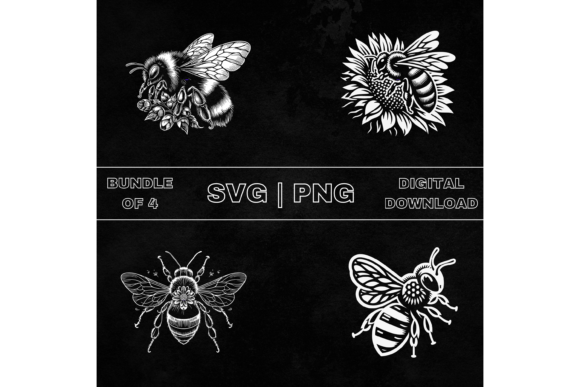 Download Bee SVG Bundle, Honey Bee Clipart - Premium Resources