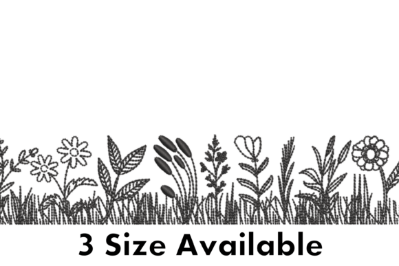 Download Blackwork Floral Border - Blackwork Collection
