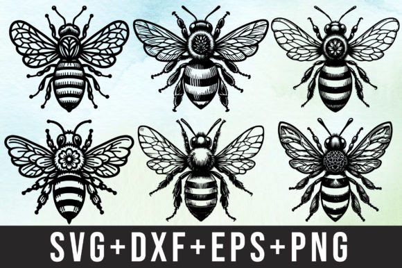 Download Honey Cute Bee Svg Bundle - Bee svg bundle Collection